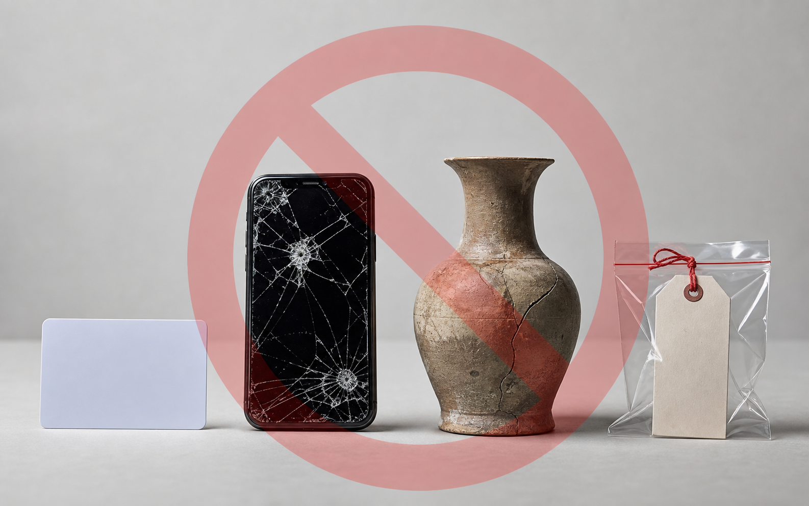不容易典當的物品提醒